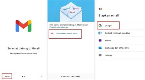 cara daftar email baru untuk gmail